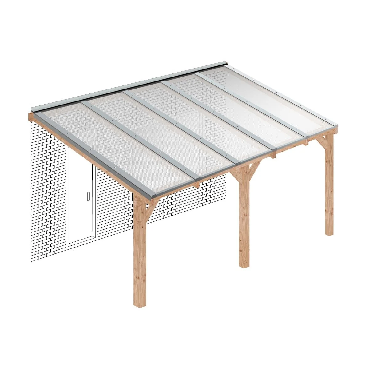 Terrasoverkapping gerealiseerd door GBP Best